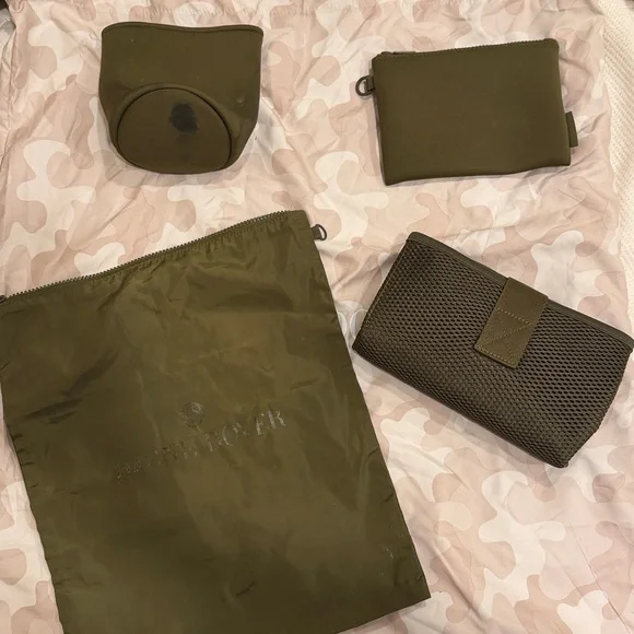 Dagne Dover Moss Green Diaper Backpack, size large - Picture 12 of 12